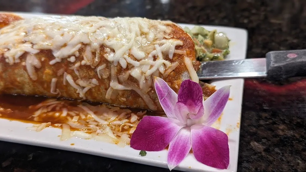 Carne Asada Wet Burrito