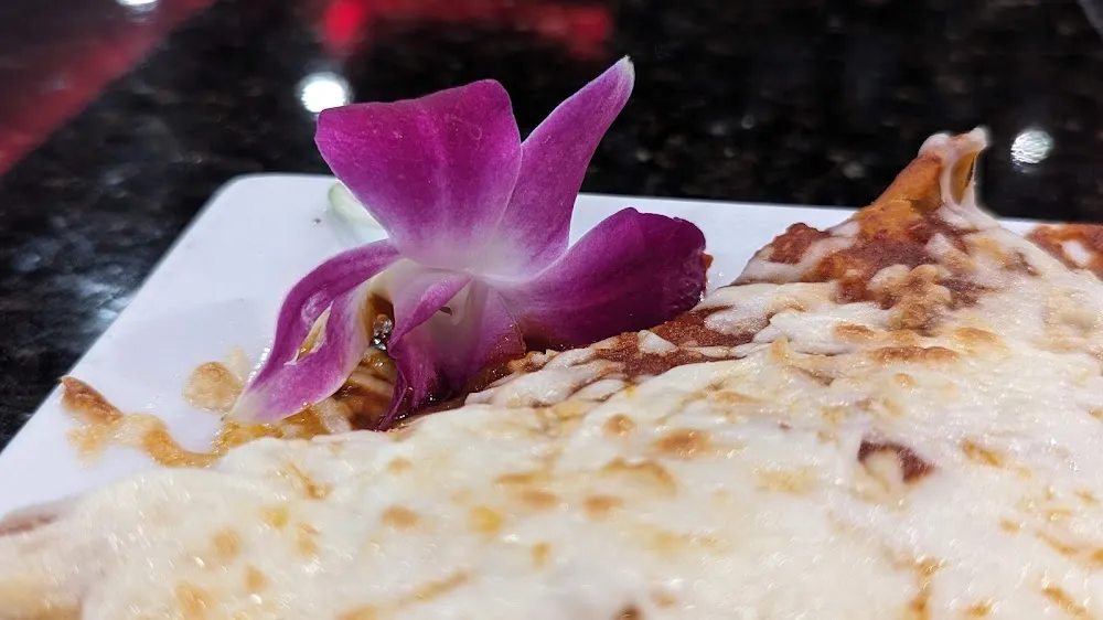 Cheese Enchiladas with Rice and Beans
