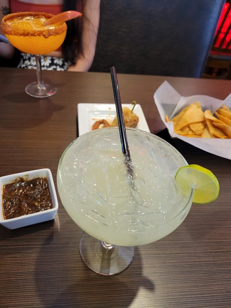 Lime Margarita on the Rocks