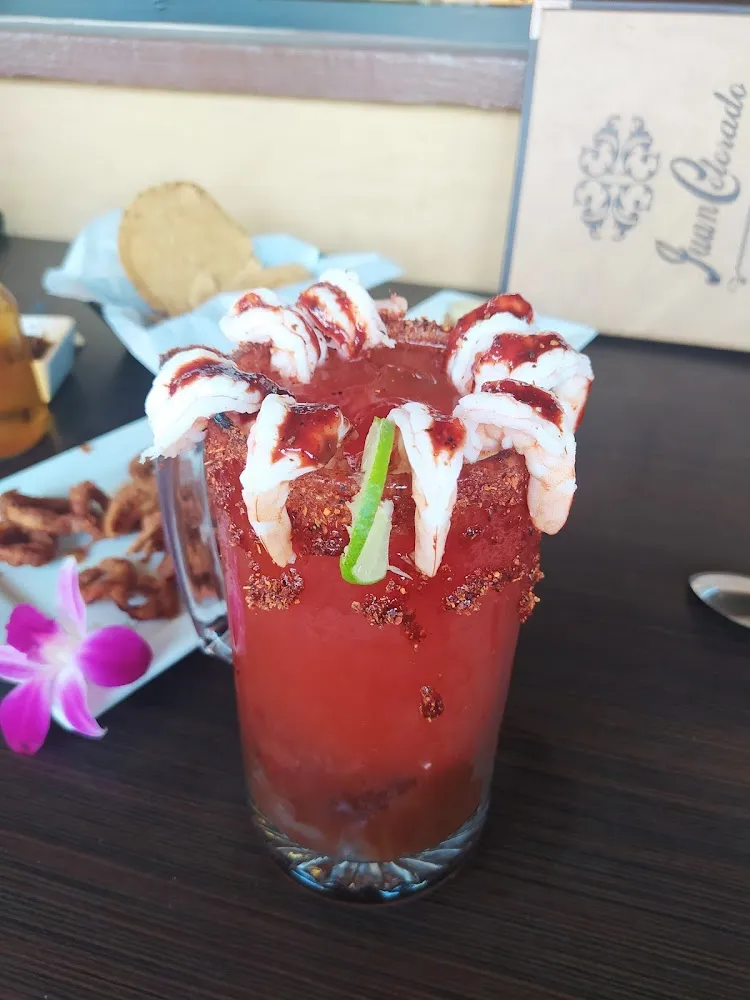 Michelada Con Camarones